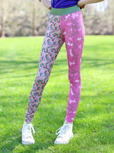 Load image into Gallery viewer, BE FEARLESS DOT CAMO LEGGINGS