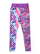 Load image into Gallery viewer, BE FEARLESS HEART CAMO LEGGINGS