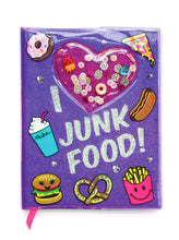 Load image into Gallery viewer, I LOVE JUNK FOOD SHAKER NOTEBOOK