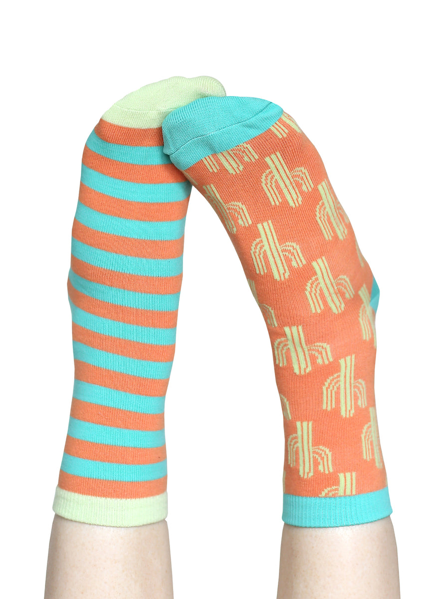 KOOKY CACTUS ANKLE SOCKS – Little Miss Matched