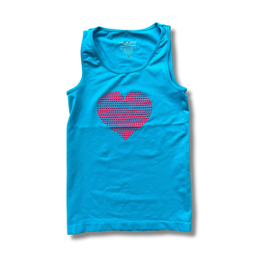 BLUE HEART TANK