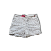 Load image into Gallery viewer, WHITE LACE SHORTS