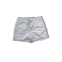 Load image into Gallery viewer, WHITE LACE SHORTS