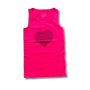 PINK HEART TANK