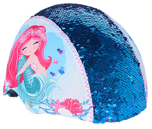 Mermaid Sequin Multi-Sport Child's Helmet, Teal