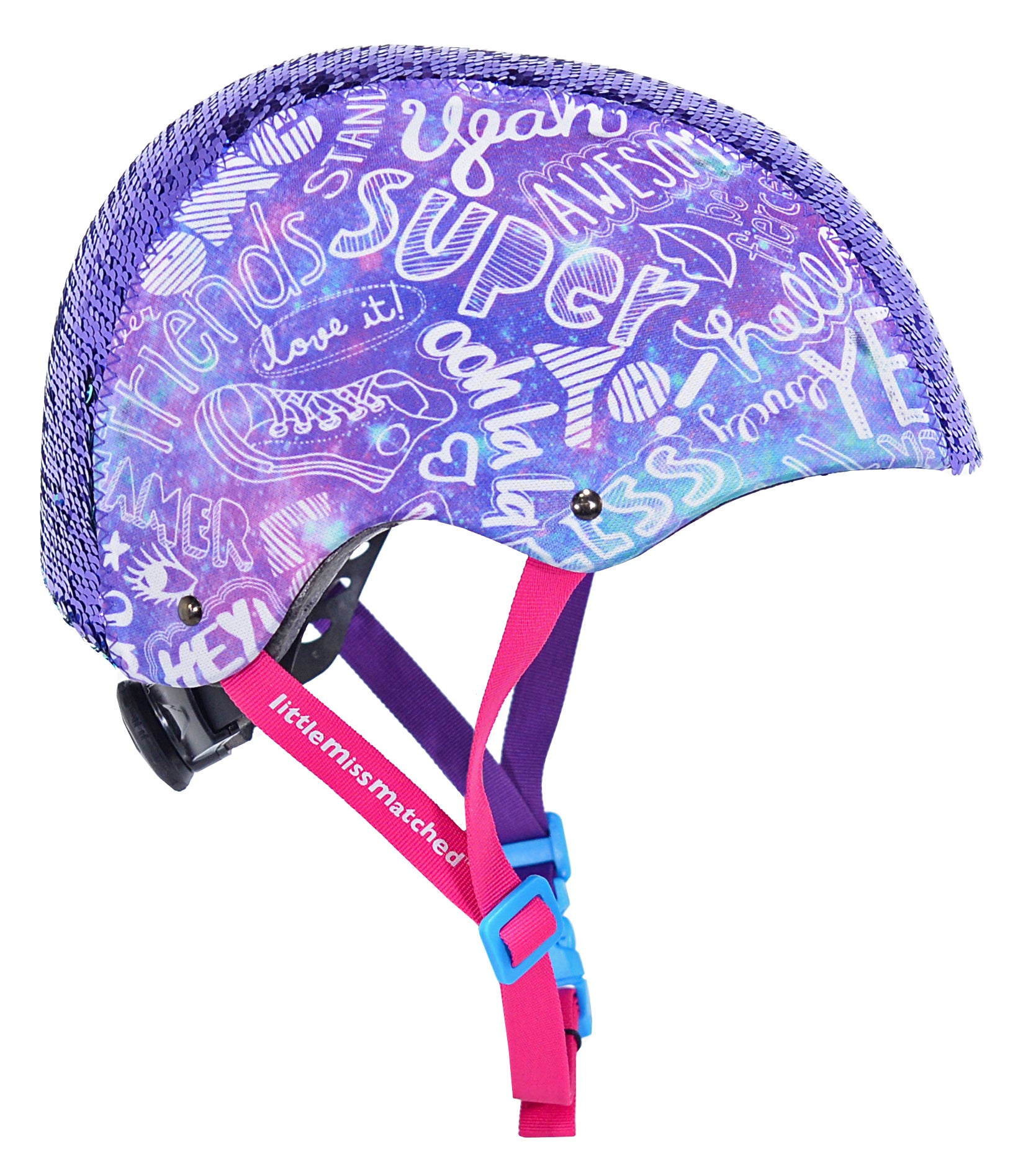 bike helmet 8 year old girl Nattork Fantasy Riders for Kids the Bell Rally is always up for an adventure LittleMissMatched 18" GIRLS RULE GRAPHICS