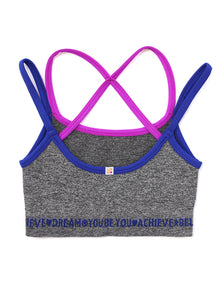 GREY & BLUE CROP TOP 2-PACK