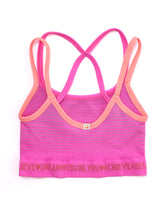 Load image into Gallery viewer, BLACK &amp; PINK CROP TOP 2-PACK