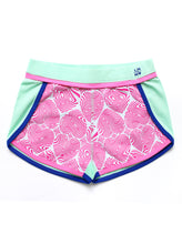 Load image into Gallery viewer, PATTERN HEARTS PANEL SHORTS