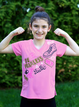 Load image into Gallery viewer, BE FEARLESS PINK TEE