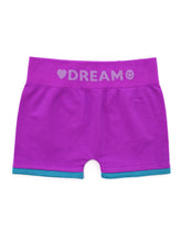 Load image into Gallery viewer, PURPLE &amp; BLUE BOY SHORTS 2-PACK