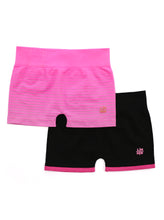 Load image into Gallery viewer, BLACK &amp; PINK BOY SHORT 2-PACK