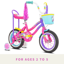 Load image into Gallery viewer, 12&quot; Let You Be You Unicorn Pink Bike- For 2-5 years old-IN STOCK!