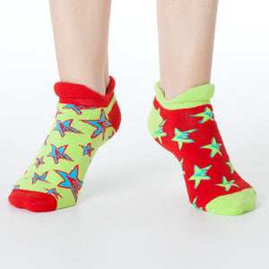 SHOOTING STARS SPORT LINER SOCKS-LASTONE! COLLECT IT.