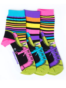 STRIPED SNEAKER ANKLE SOCKS