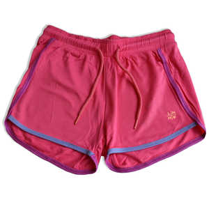 PINK PANEL SHORTS