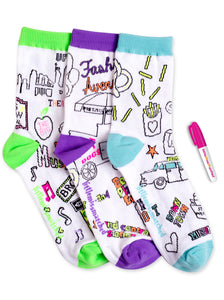NEW YORK COLORIZE ANKLE SOCKS