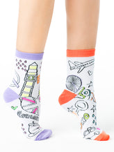 Load image into Gallery viewer, LONDON COLORIZE ANKLE SOCKS
