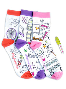 LONDON COLORIZE ANKLE SOCKS