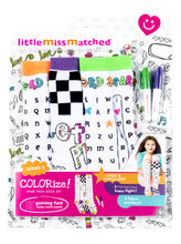 Load image into Gallery viewer, WACKY WORD SEARCH COLORIZE KNEE HIGH SOCKS