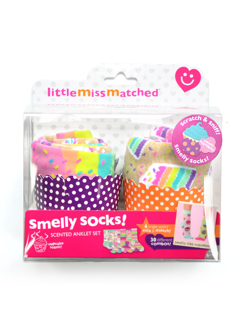 SMELLY CUPCAKE SOCKS GIFT SET