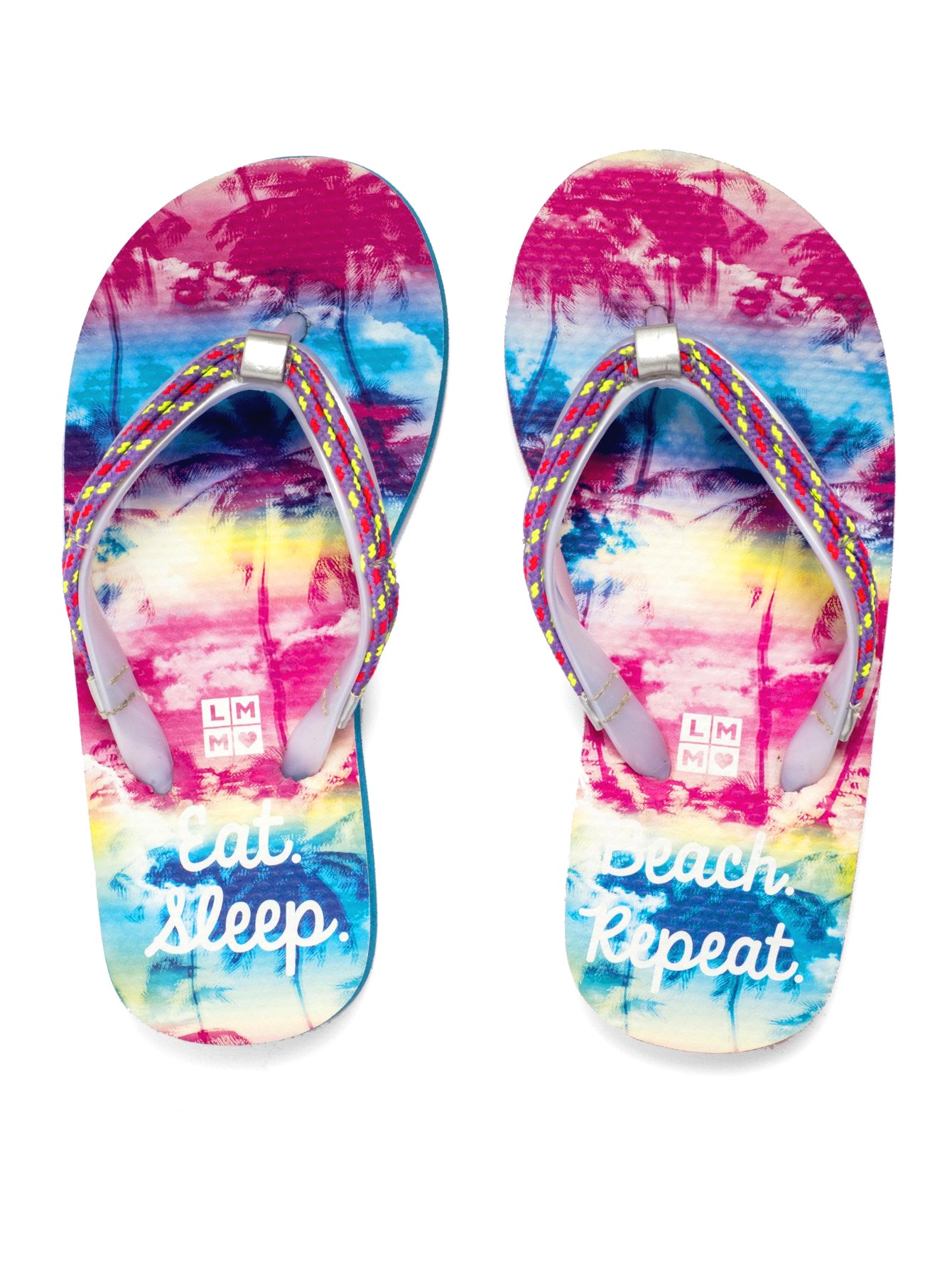 EAT BEACH SLEEP REPEAT FLIP FLOPS