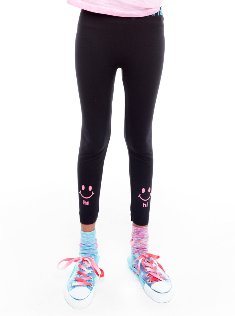 BLACK HI BYE SEAMLESS LEGGINGS