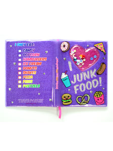 I LOVE JUNK FOOD SHAKER NOTEBOOK