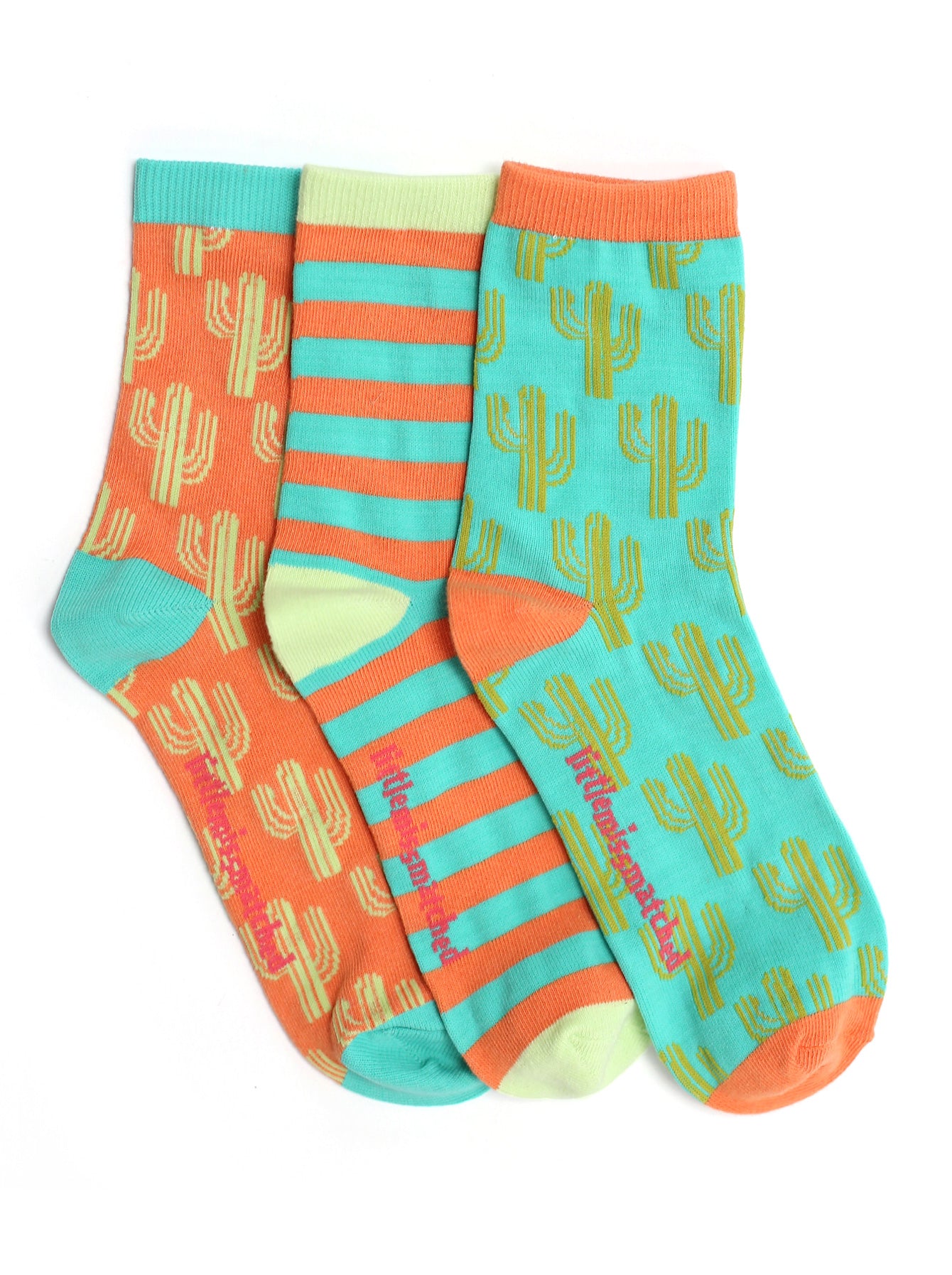 KOOKY CACTUS ANKLE SOCKS – Little Miss Matched