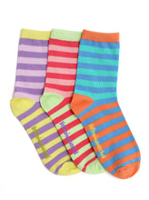 Load image into Gallery viewer, KOOKY STRIPES MIX ANKLE SOCKS