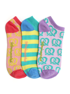 MARVELOUS PRETZELS LINER SOCKS