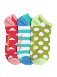 MARVELOUS TRIANGLE LINER SOCKS