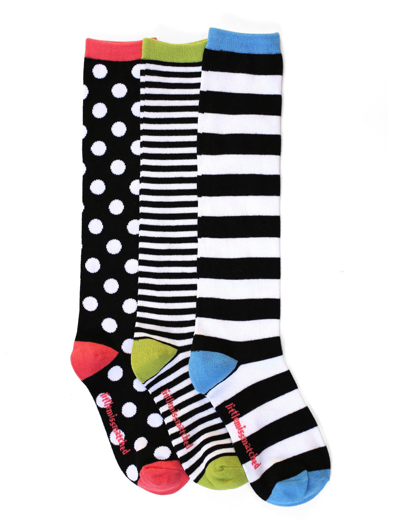 MARVELOUS DOT KNEE HIGH SOCKS – Little Miss Matched