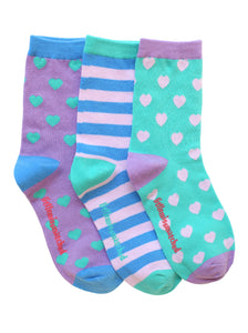 MARVELOUS HEARTS ANKLE SOCKS