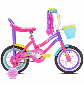 12" Let You Be You Unicorn Pink Bike- For 2-5 years old-IN STOCK!