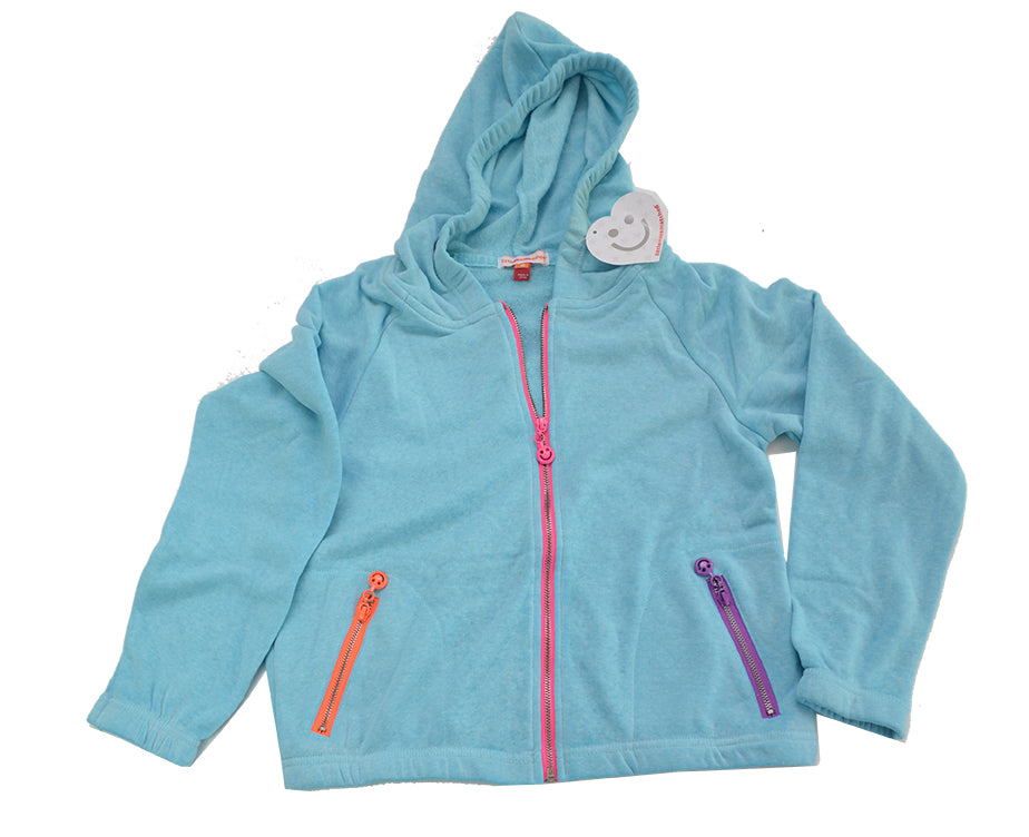 SKY BLUE ZIP-UP