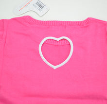 Load image into Gallery viewer, HEART SHORT SLEEVE SWEATER