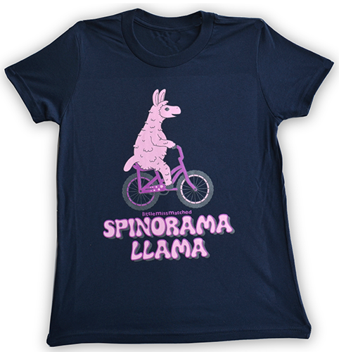 ** NEW** SPIN-O-RAMA LLAMA GRAPHIC TEE