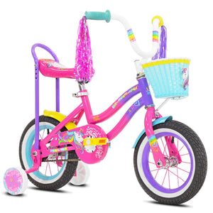 12" Let You Be You Unicorn Pink Bike- For 2-5 years old-IN STOCK!